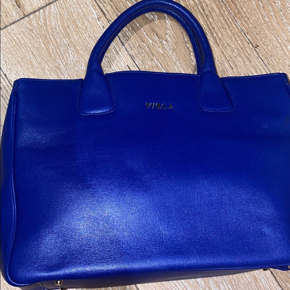 Royal Blue Furla Bag